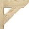 Ekena Millwork Traditional Slat Rough Sawn Outlooker, Douglas Fir, 6"W x 16"D x 16"H OUT06X16X16TRA06RDF - alternate 4